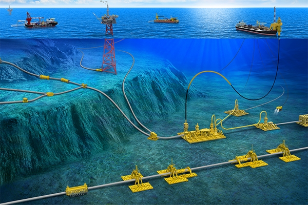 oil and gas pipeline test block
